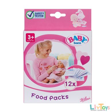Каша для куклы BABY BORN (12 пакетиков)
