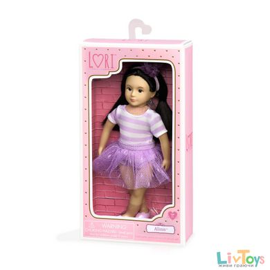 Лялька LORI Балерина Алін 15 см LO31027Z