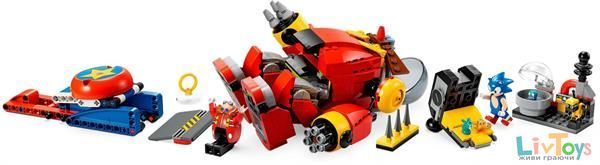 Конструктор LEGO Sonic the Hedgehog Соник против смертельного робота-яйца доктора Эгмана 615 деталей (76993)