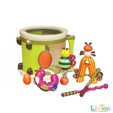 Музична іграшка - ПАРАМ-ПАМ-ПАМ (7 інструментів, у барабані)