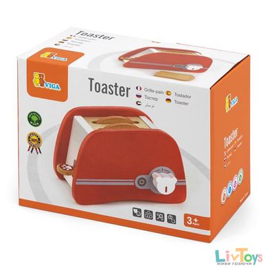 Игрушечный тостер Viga Toys из дерева (50233)