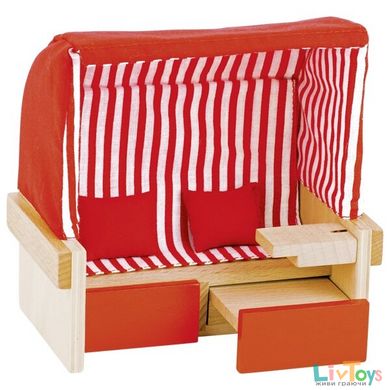Набір для ляльок goki Пляжний стілець 51659G