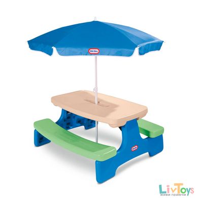 Столик для пікніку серії "Easy Store" - ЛІТО (з парасолею)