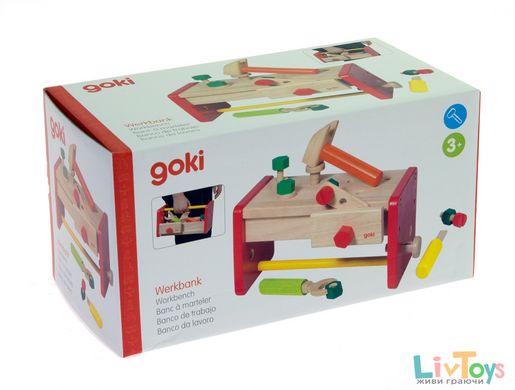 Игровой набор goki Ящик с инструментами 58871