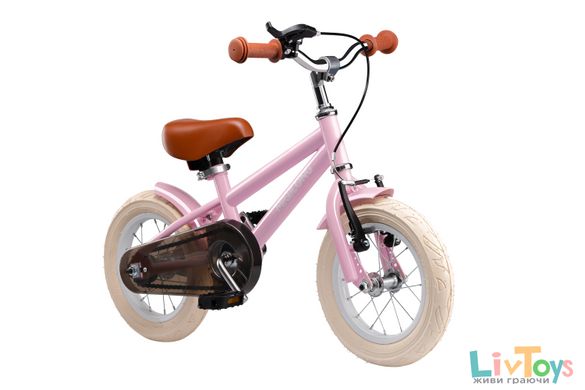 Дитячий велосипед для дівчинки Miqilong RM Рожевий 12` від 2 до 5 років