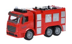 Машинка енерціойна Same Toy Truck Пожежна машина зі світлом і звуком 98-618AUt
