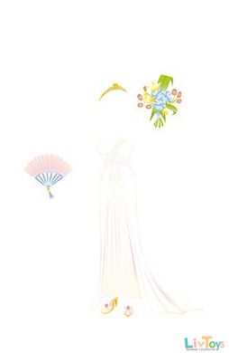 Набір для творчості Janod Модне вбрання Весільне вбрання J07840