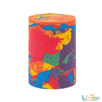 Набір піску для дитячої творчості - KINETIC SAND ВЕСЕЛКОВИЙ МІКС (3 кольори, 383 g, аксес.)