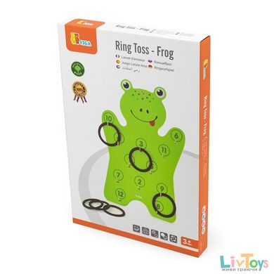 Игровой набор Лягушонок с кольцами Viga Toys (50661)