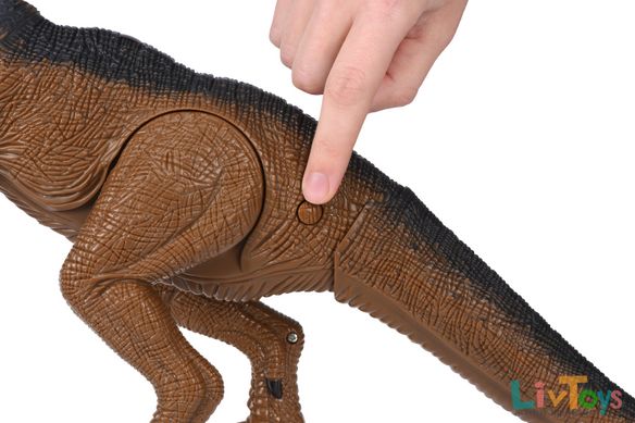 Динозавр Same Toy Dinosaur Planet Тиранозавр коричневый (свет, звук) RS6133Ut