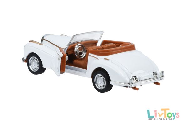 Автомобіль 1:36 Same Toy Vintage Car Білий відкритий кабріолет 601-4Ut-6