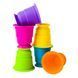 Тактильная игрушка Fat Brain Toys Suction Kupz Мягкие чашки 6 штук (FA183-1)