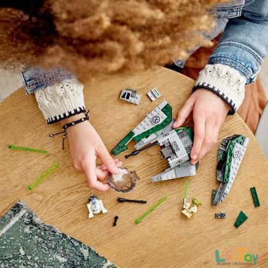 Конструктор LEGO Star Wars Джедайський винищувач Йоди 253 деталі (75360)