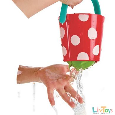 Набір іграшок для ванної Hape Щасливі відерця 3 шт. (E0205)