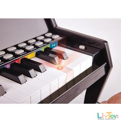 Дитяче піаніно Hape 25 клавіш з підсвіткою чорний (E0627)