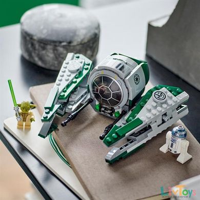 Конструктор LEGO Star Wars Джедайський винищувач Йоди 253 деталі (75360)