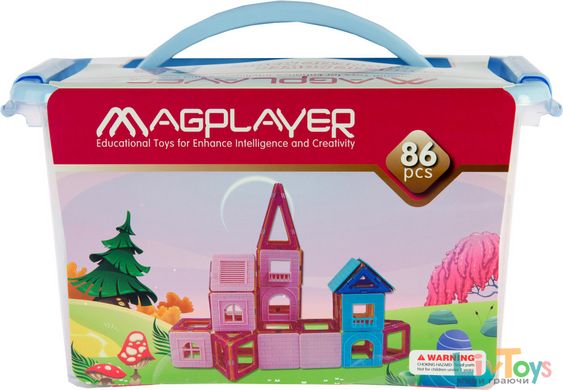 Дитячий конструктор MagPlayer 86 од. (MPT-86)