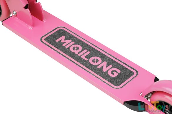 Самокат для дівчинки Miqilong Cart Рожевий