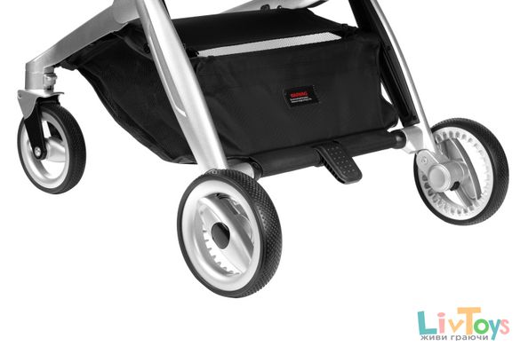 Универсальная Детская коляска 2в1 Miqilong Luna Grey - Серая