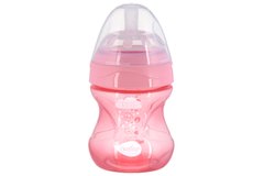 Детская Антиколикова бутылочка Nuvita NV6012 Mimic Cool 150мл розовая