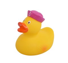 Іграшка-бризкалка goki Каченя в рожевій шапочці 13039G-4