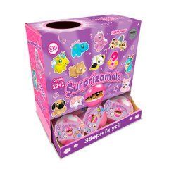 М'яка іграшка-сюрприз у кулі SURPRIZAMALS S12+1 (11 видів в асорт.)