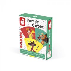 Настільна гра Janod Happy Families Цирк J02755
