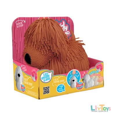 Интерактивная игрушка JIGGLY PUP - ОЗОРНОЙ ЩЕНОК (коричневый)