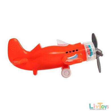 Игрушечный самолет Крутись пропеллер Fat Brain Toys Playviator красный (F2261ML)