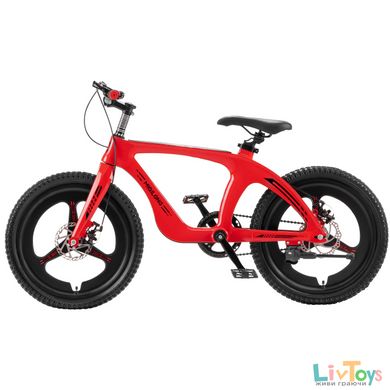 Крутий червоний дитячий велосипед Miqilong UC 20` від 6- ти років