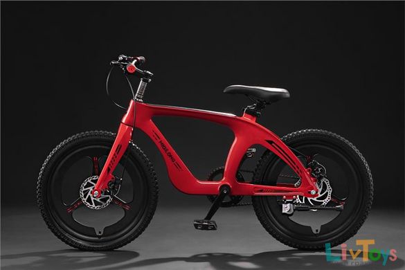 Крутой красный детский велосипед Miqilong UC 20` от 6-ти лет
