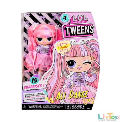 Ігровий набір з лялькою L.O.L. SURPRISE! серії "Tweens" S4 – АЛІ ДЕНС (з аксесуарами)