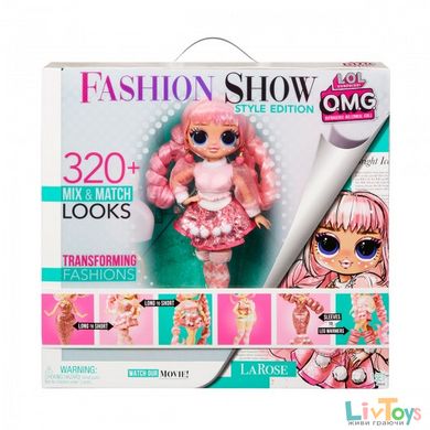 Ігровий набір з лялькою L.O.L. Surprise! серії O.M.G. Fashion Show – Стильна Ла Роуз арт 584322