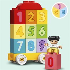 Конструктор LEGO DUPLO Creative Play Поїзд із цифрами Вчимося рахувати 23 деталі (10954)