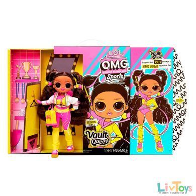 Игровой набор с куклой L.O.L. SURPRISE! серии "O.M.G. Sports Doll" &ndash; ГИМНАСТКА (с аксессуарами)