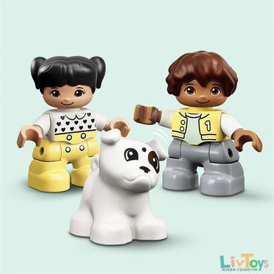 Конструктор LEGO DUPLO Creative Play Поезд с цифрами Учимся считать 23 детали (10954)