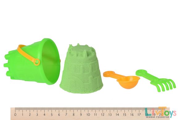 Чарівний пісок Same Toy Omnipotent Sand Морозиво 0,5 кг (зелений) 9 од. HT720-10Ut