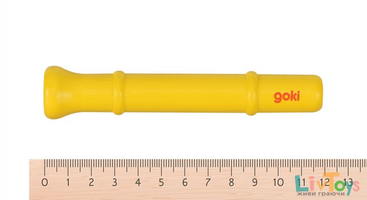Музыкальный инструмент goki Труба желтая UC242G-4