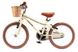 Детский велосипед Miqilong RM Бежевый 16" на 3-7 лет