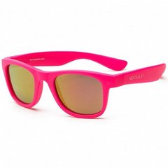 Дитячі сонцезахисні окуляри Koolsun неоново-рожеві серії Wave (Розмір: 3+)