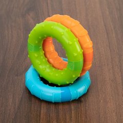 Игрушка тактильная Магнитные кольца Fat Brain Toys SillyRings 3 шт. (F269ML)