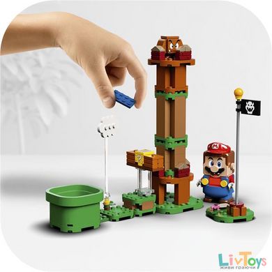 Конструктор LEGO Super Mario Приключения с Марио Стартовый набор с фигуркой 231 деталь (71360)