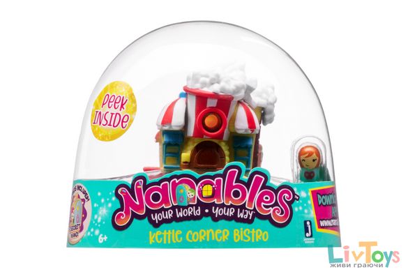Игровая фигурка Jazwares Nanables Small House Городок сладостей Бистро "Попкорн"