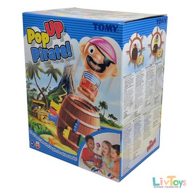 Настольная игра Tomy Games Пират в бочке (T7028)