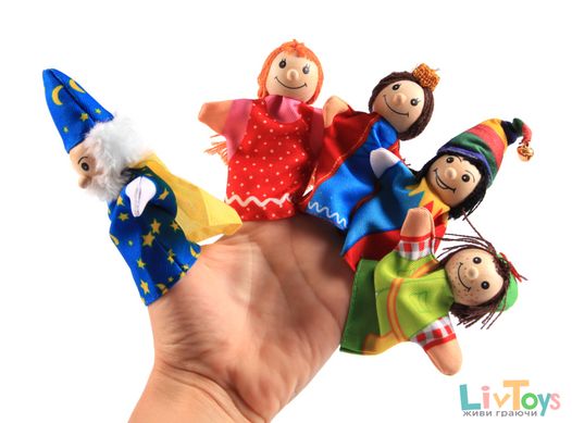 Лялька goki для пальчикового театру Клоун SO401G-8