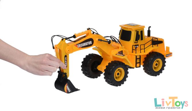 Машинка Same Toy Mod-Builder Трактор з ковшем R6015-1Ut