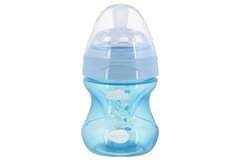 Детская Антиколикова бутылочка Nuvita NV6012 Mimic Cool 150мл голубая