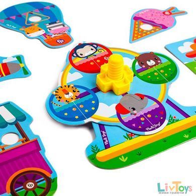 Розвивальна гра Fisher-Price Парк розваг з болтиками (VT2905-21)