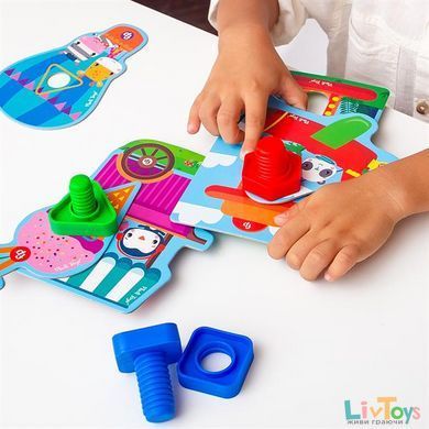 Розвивальна гра Fisher-Price Парк розваг з болтиками (VT2905-21)
