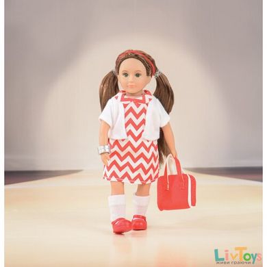 Набор одежды для кукол LORI Платье с принтом LO30009Z